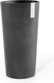 Ecopots bloempot Amsterdam Mid High 66 - Rond - Dark Grey - Diameter 34 x H66 cm