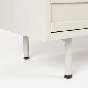 Beige Dressoir Met Relief Vormen - 120x40x55cm.