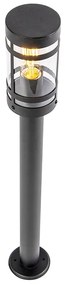 Moderne buitenlamp zwart 80 cm IP44 - Gleam