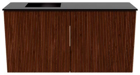 Mondiaz Joya 80cm toiletmeubel ruby met wastafel faye links 1 kraangat urban
