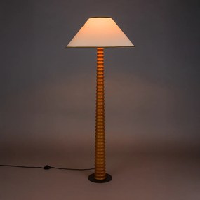 Dutchbone Horace Klassieke Vloerlamp Beige Kap