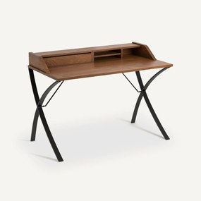 Bureau secretaire met laagje notelaar, Epitre