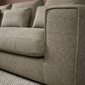 Hoekbank Met Divan Hoek Links Donkergrijs