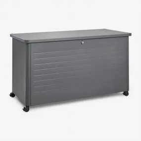 Forzan Stalen Tuinopbergkist Grijs – Grafiet & 915 L - Sklum