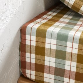 Hoeslaken in flanel, omslag 30 cm, Molgan
