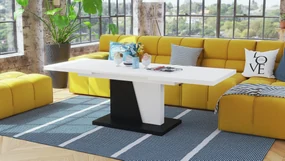 Mazzoni GRAND NOIR wit / zwart, salontafel