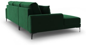4.5-zitshoekbank Madara links velvet | Mazzini Sofas