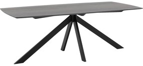 Goossens Excellent Eettafel Uniek, Semi rechthoekig 200 x 100 cm