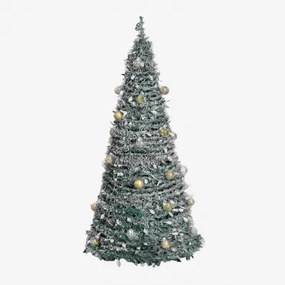 Opvouwbare Kerstboom Met Led-verlichting Taimy Goud & ↑150 Cm - Sklum