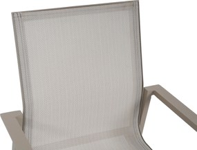 Tuinset 6 personen 260 cm Aluminium Zand/Beige Lifestyle Garden Furniture Timo/San