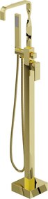 Mexen Avila vrijstaande badkraan, goud - 75833-50