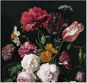 Vliesbehang Golden Age Flowers II