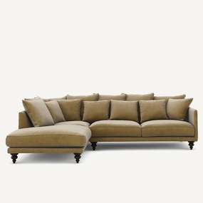 Fluwelen hoekbank, LAZARE