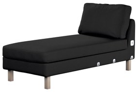Dekoria Model Karlstad chaise longue bijzetbank, zwart
