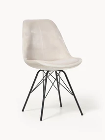 Fluwelen stoelen Eris, 2 stuks
