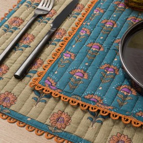 Set van 2 placemats, voilekatoen, Zephyr