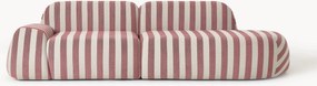 Modulaire teddy chaise longue Wolke (3-zits)