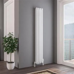 Eastbrook Tunstall dubbele radiator 30x180cm 952W wit mat