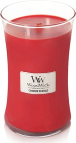 WoodWick geurkaars - Large Hourglass - Crimson Berries