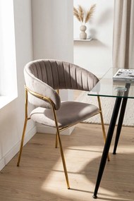 Moniel Foud Fluwelen Stoel