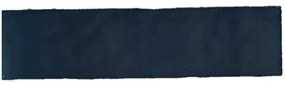 Terre d'Azur Gerona wandtegel visgraat 7.5x30cm Royal Navy mat