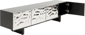 Chroom TV-meubel - 180x40x45cm.