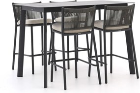 + 10% kassakorting | Barset Manifesto | 4 personen | Tuinset aluminium | 5-delig | Kees Smit Tuinmeubelen