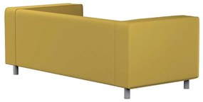 Dekoria IKEA zitbankhoes voor Klippan 2-zitsbank, geel