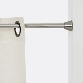 Uitschuifbare push-fit gordijnroede 120/210 cm