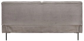 Kare Design East Side Gestoffeerd Bedframe Grijs Stof 180 Cm