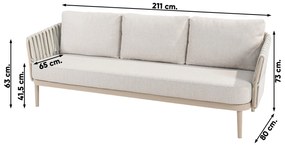 Taste Eva stoel-bank loungeset 3-delig