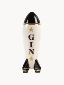 Decanter Rocket met gouden accenten, 670 ml