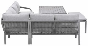 Garden Impressions Tarera lounge dining set 5-delig R - taupe