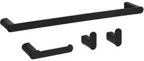 Badkameraccessoireset Mati Black 4-delig