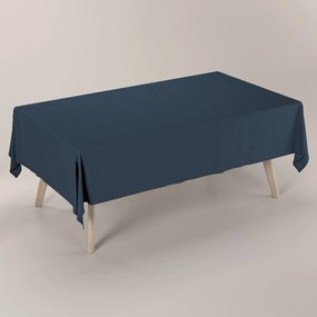 Dekoria Rechthoekig tafelkleed, marineblauw, 130 x 160 cm