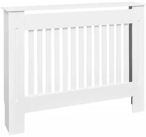 vidaXL Radiatorombouw 112 cm MDF wit