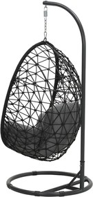 Garden Impressions Hangstoel Panama hangstoel ei - rope zwart