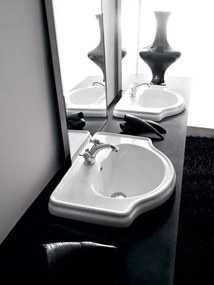Kerasan Retro inbouw wastafel 62x46cm