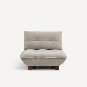 Modulaire zetel in chenille fluweel, Kaori