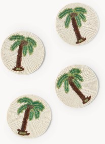 Onderzetter Palm Tree, 4-delig