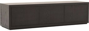 Goossens Tv Meubel Barcelona, 3 kleppen met kabeldoorvoer