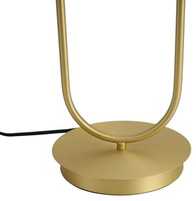 Art Deco tafellamp messing 2-lichts - Tuning