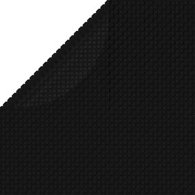 vidaXL Zwembadhoes 455 cm PE zwart