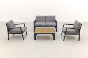 Monto stoel-bank loungeset - 4-delig - Compacte loungeset