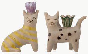 Handgemaakte kandelaars Mamie, set van 2