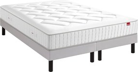 Ensemble matras met veren l'Authentique + beddenbodem