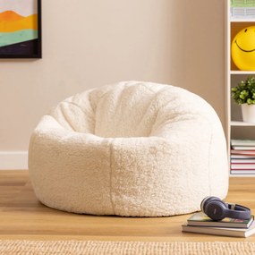 Cloudy Kinder Zitzak Teddy - Natural