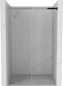 Mexen Omega schuifdeur douche 130 cm, transparant, chroom - 825-130-000-01-00