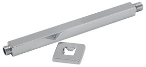 Mueller Cube plafond arm chroom 30cm