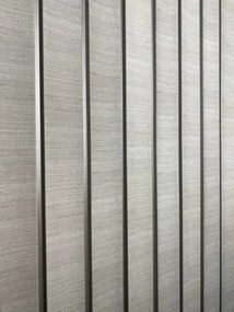 Wandpaneel Grace Grijs 260x12cm - 260 cm x 12 cm x 1.2 cm | 1.2 kg | Paneli akoestische wandpanelen - AKU Wandpanelen